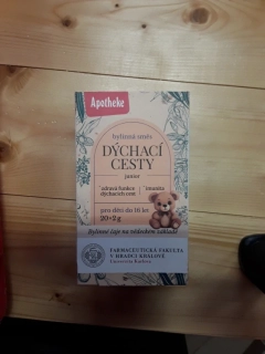 Bylinná směs dýchací cesty junior