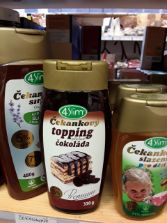 Čekankový čokoládový topping
