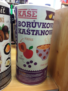 Kaše borůvkovice kaštanová