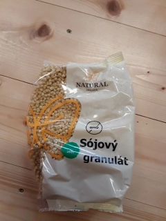 Sójový granulát