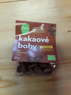 Kakaové boby BIO NEPRAŽENÉ celé 