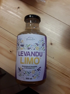 Levandulová limonáda s citronem bio