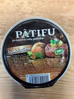 PATIFU tofu paštika hokkaido