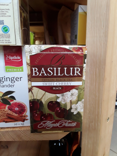 Černý čaj Basilur višně