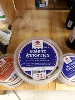 Sušené švestky