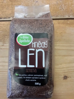 Len hnědý - semena