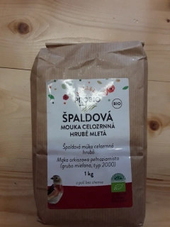Špaldová mouka celozrnná hrubě mletá