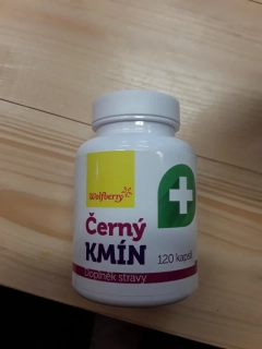 Doplňek stravy černý kmín 