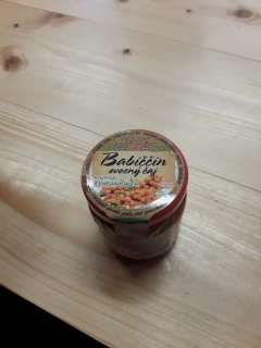 Pečený čaj  rakytník 