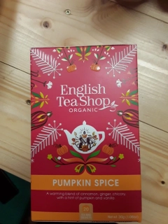 English Tea shop organic pumpkin spice
