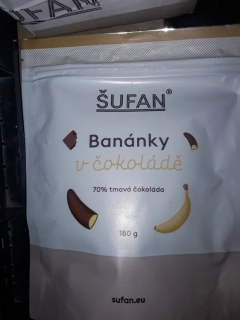 banánky v čokoládě