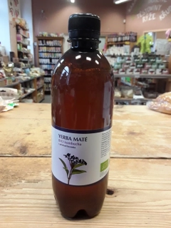 Yerba Maté BIO kombucha s příchutí bezinkyy
