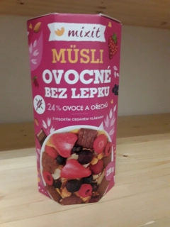 Mixit müsli ovocné bez lepku