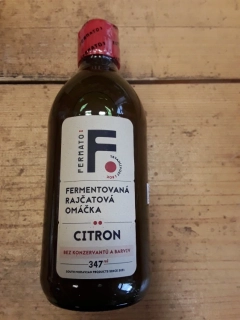 Fermentovaná rajčatová omáčka citrón