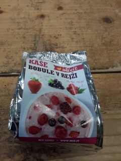 Mixit kaše bobule v rejži