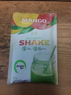 Bio matcha shake mango