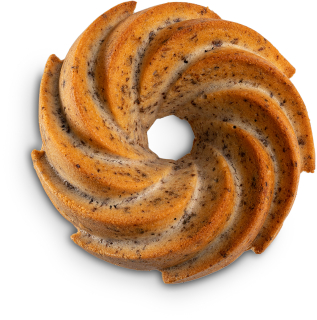 Bábovka bezlaktózová mramor, ořechy bezlepková