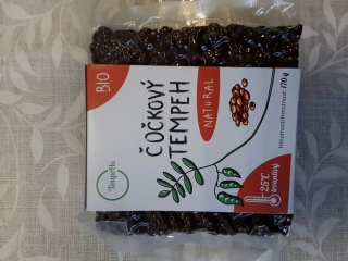 Bio čočkový tempeh natural