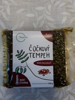 Bio čočkový tempeh marinovaný