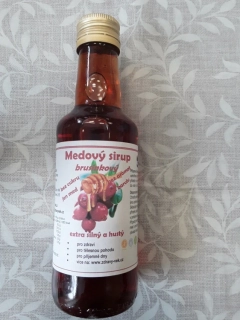Medový sirup brusinkový