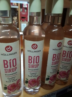 Sirup květ růže bio