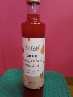 Šufan sirup rakytník & hruška