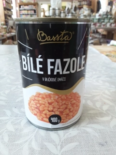 Bílé fazole v rajčatové omáčce