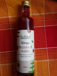 Sirup malina & máta