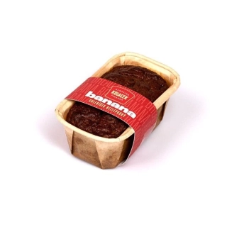 BANANA bread, bezlepkový, bez cukru, vegan -MINI