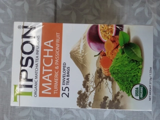 Bio čaj matcha s kurkumou