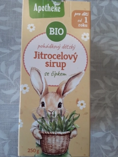 Jitrocelový sirup se šípkem bio