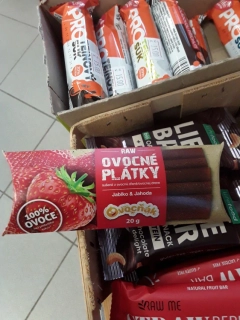 ovocné plátky jahoda