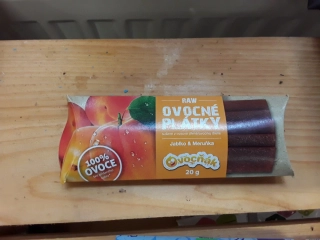 ovocné plátky meruňka