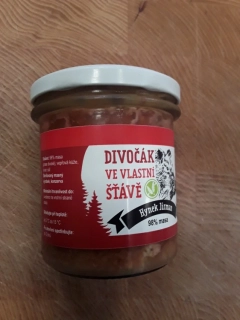 Divočák ve vlastní šťávě
